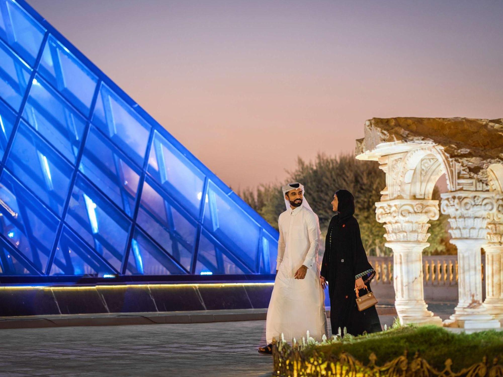 Raffles Doha Hotel Lusail Exterior foto