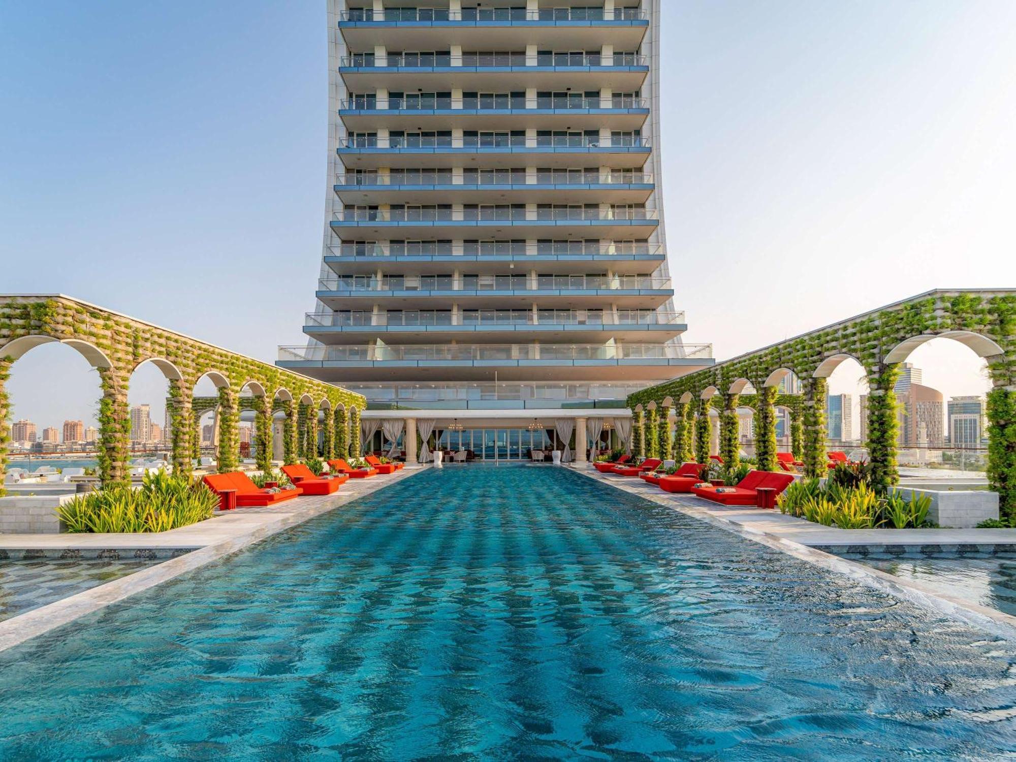 Raffles Doha Hotel Lusail Exterior foto