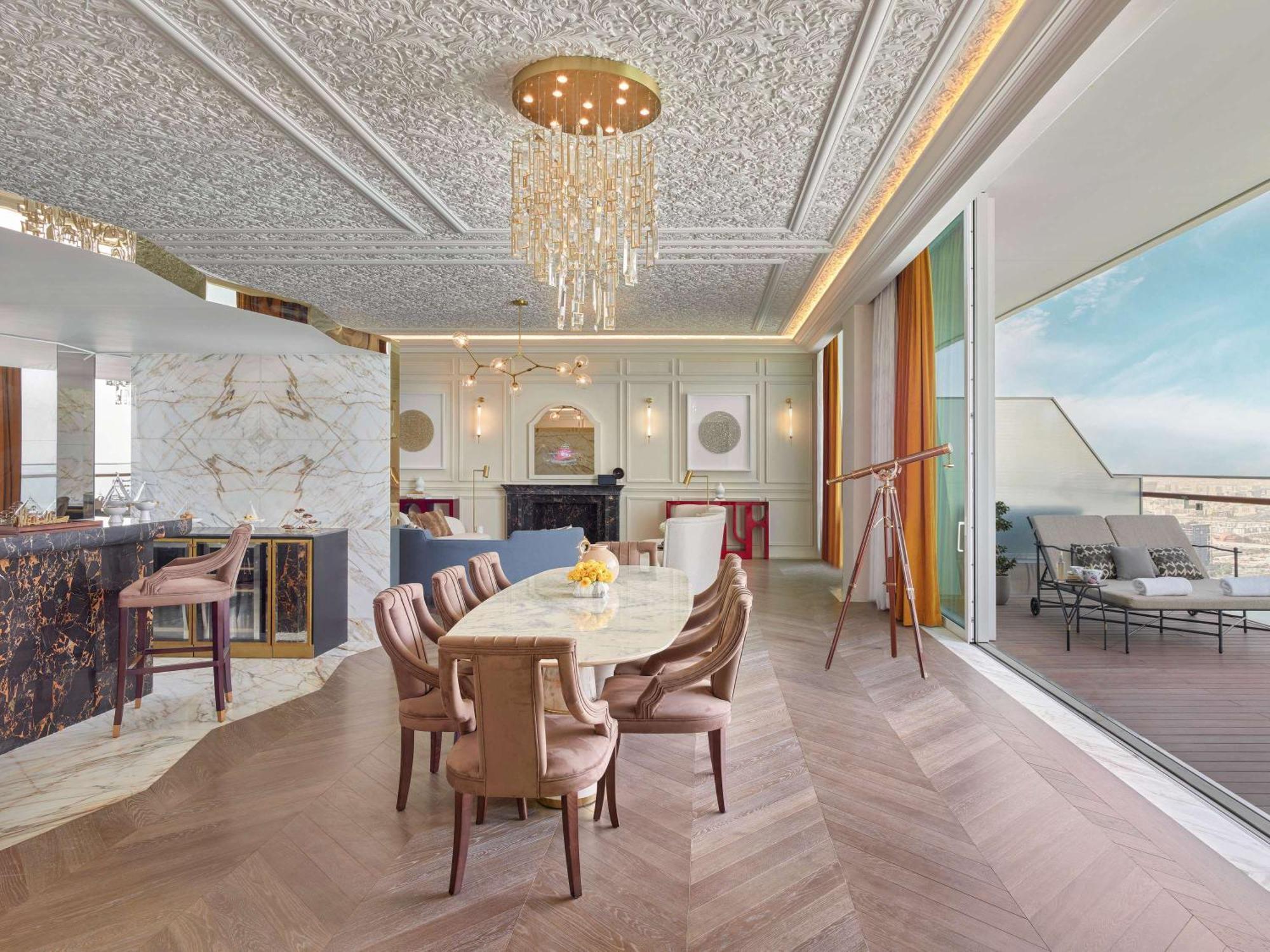 Raffles Doha Hotel Lusail Exterior foto