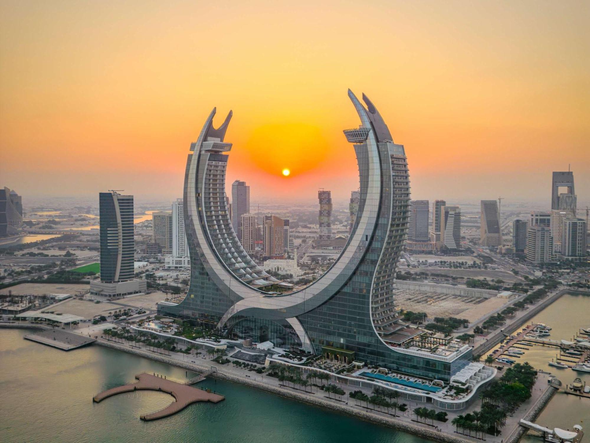 Raffles Doha Hotel Lusail Exterior foto